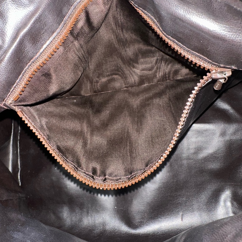 Celine Brown Macadam Canvas Handbag - Picture 13 of 14